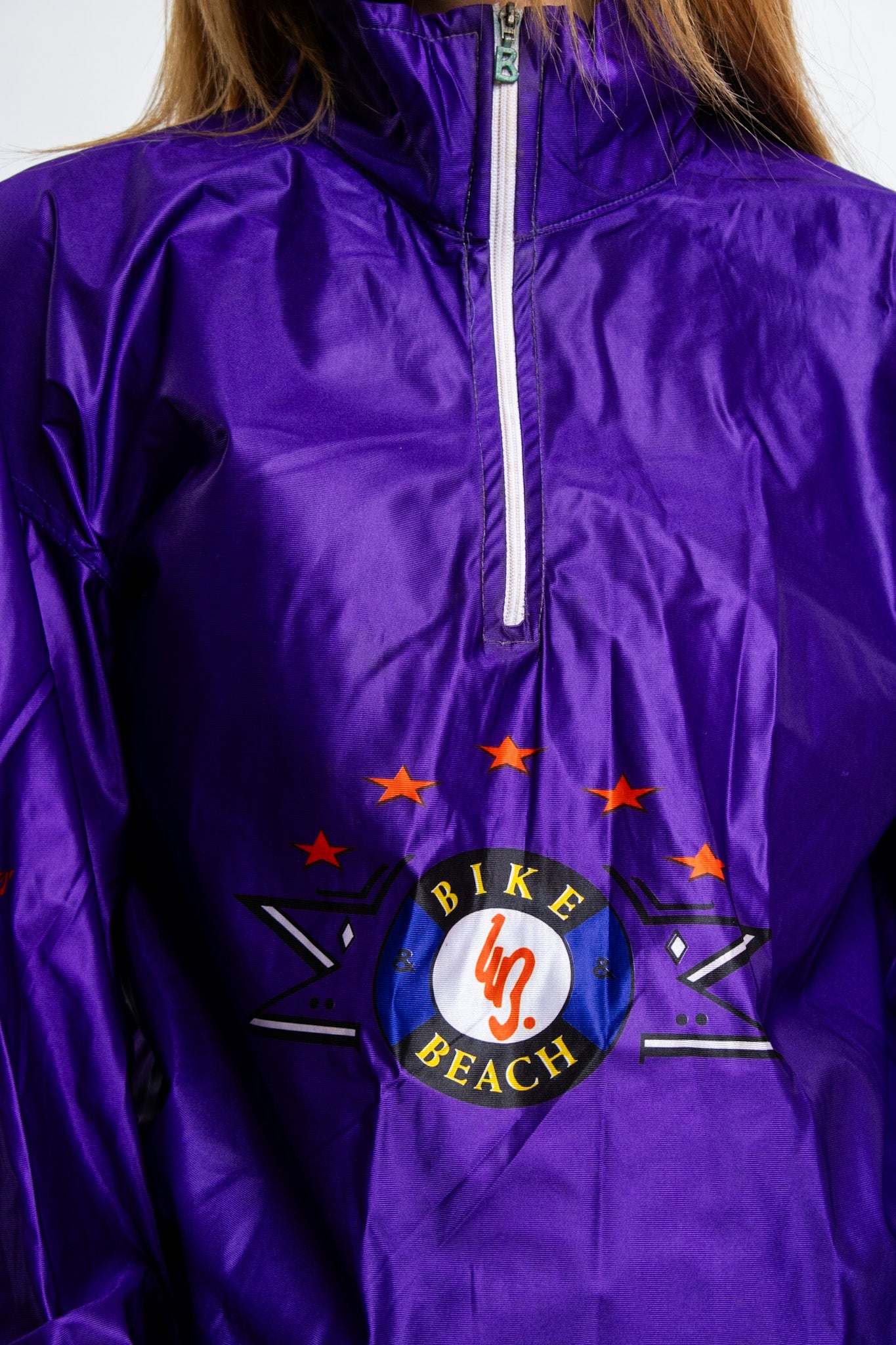 Vintage Half-zip windbreaker