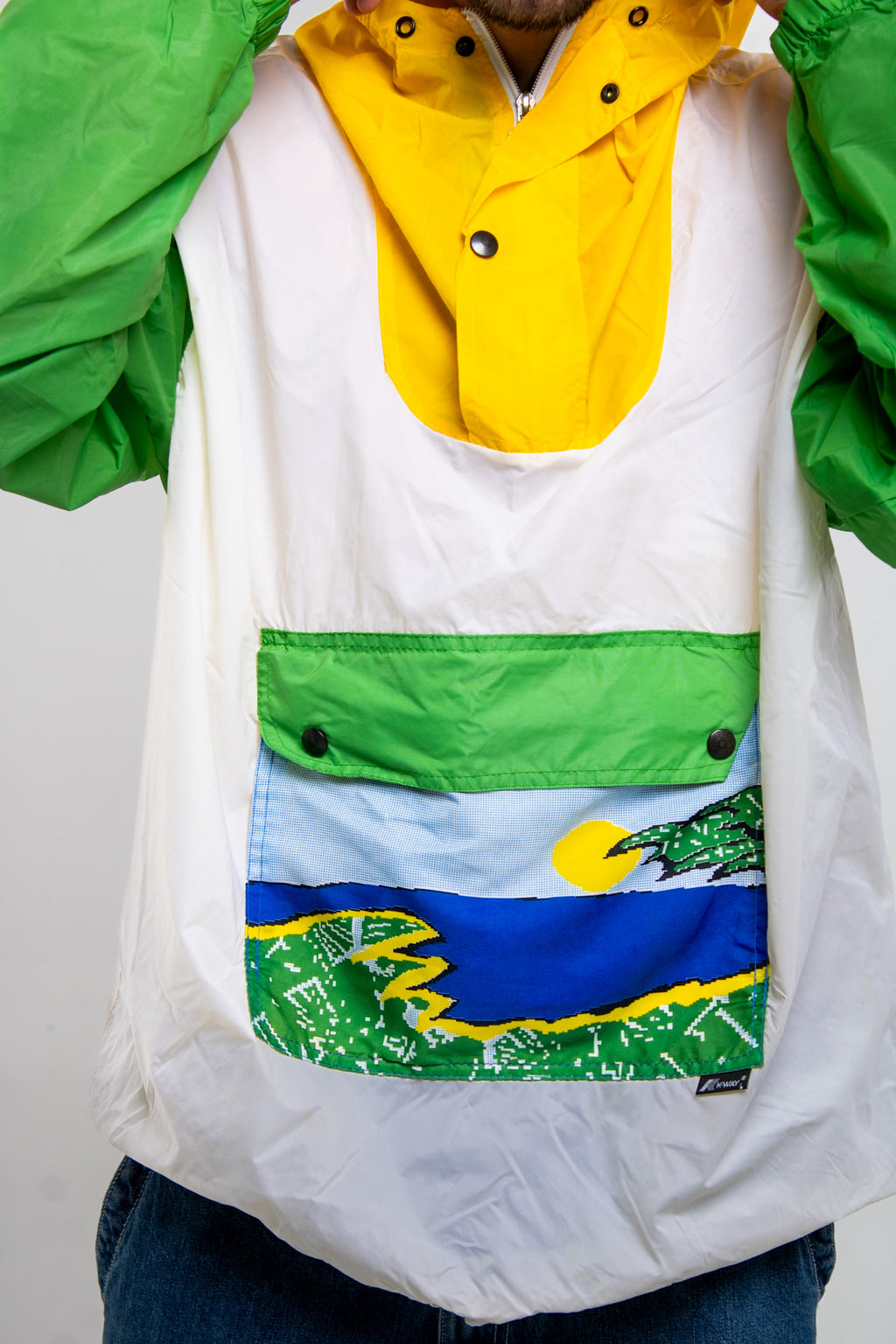 Vintage K-Way Half-Zip Jacket