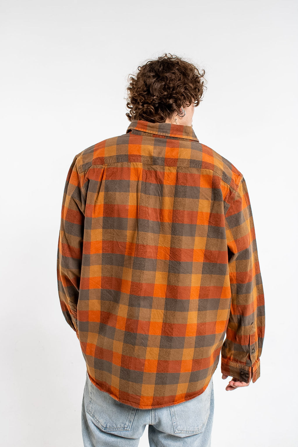 Carhartt Loose Fit Heavyweight Flannel Plaid Shirt