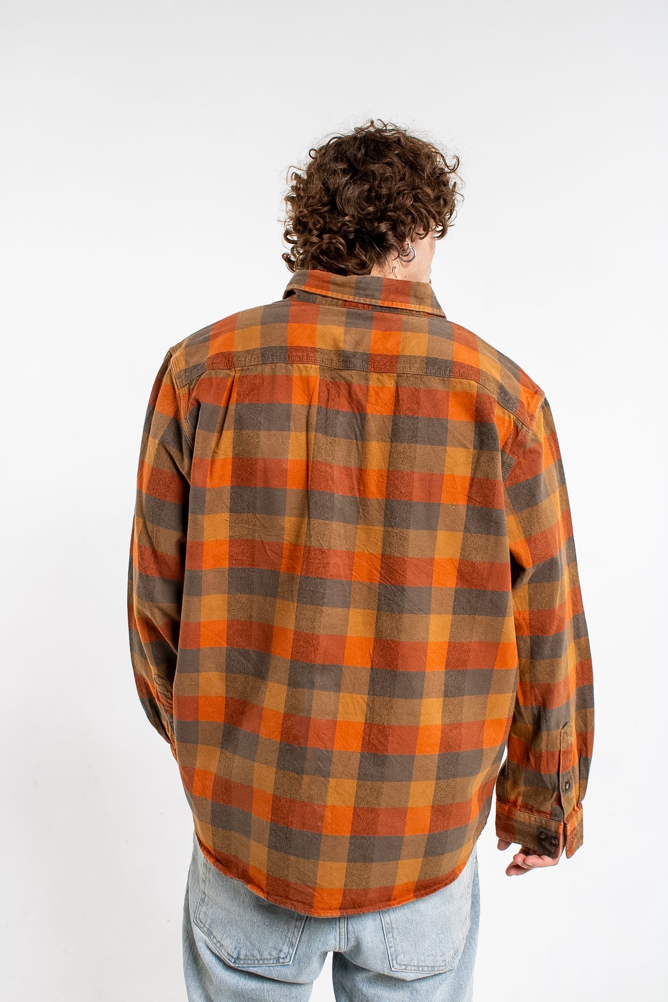 Carhartt Loose Fit Heavyweight Flannel Plaid Shirt