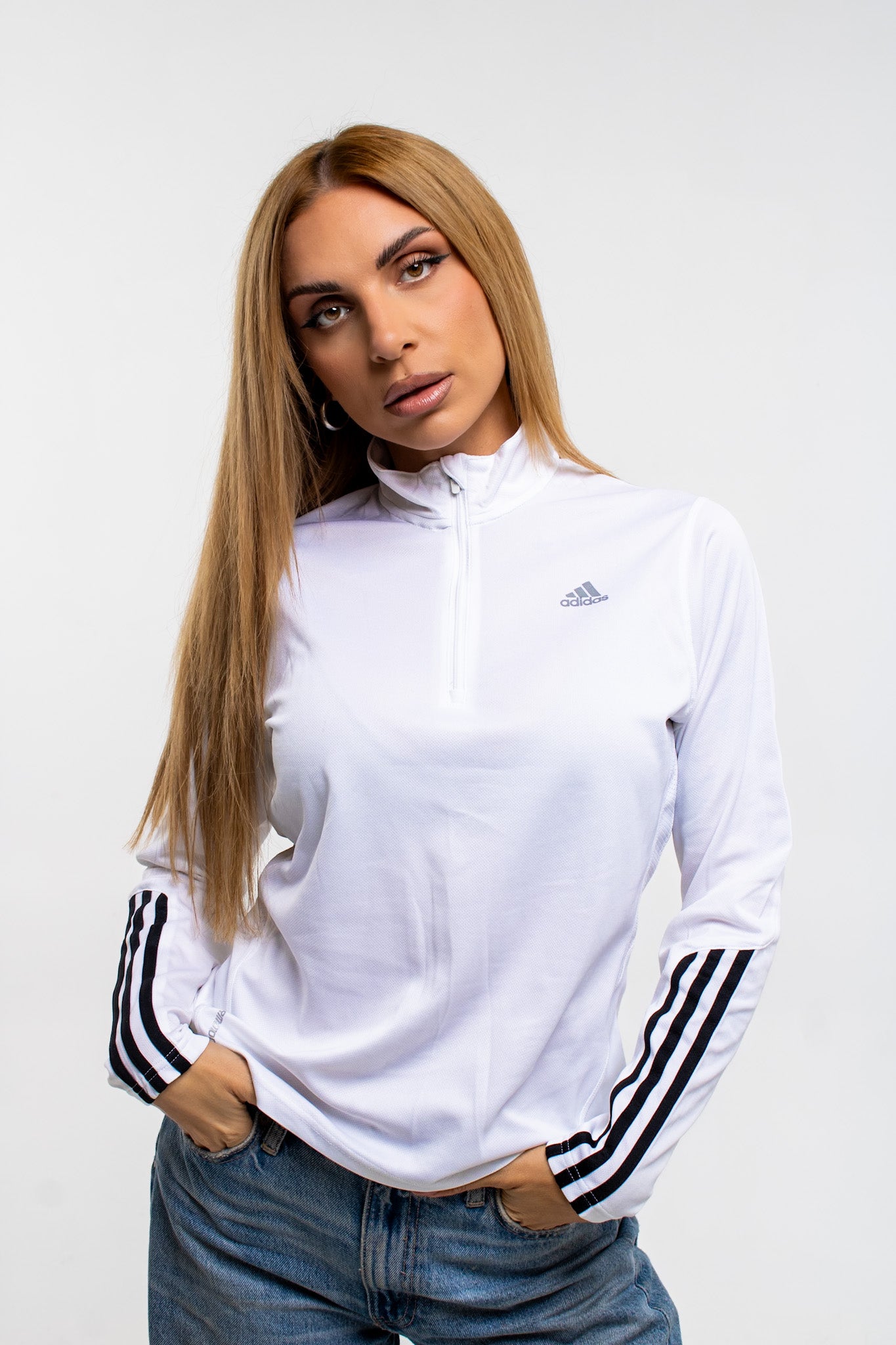 Adidas Half-Zip Blouse