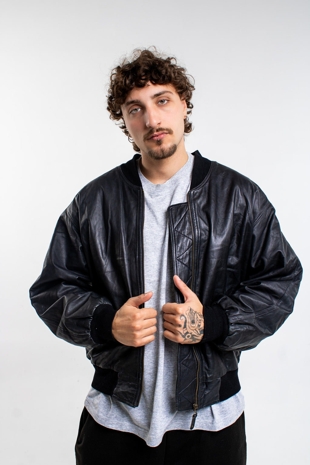 Vintage Bayern Munchen Leather Jacket