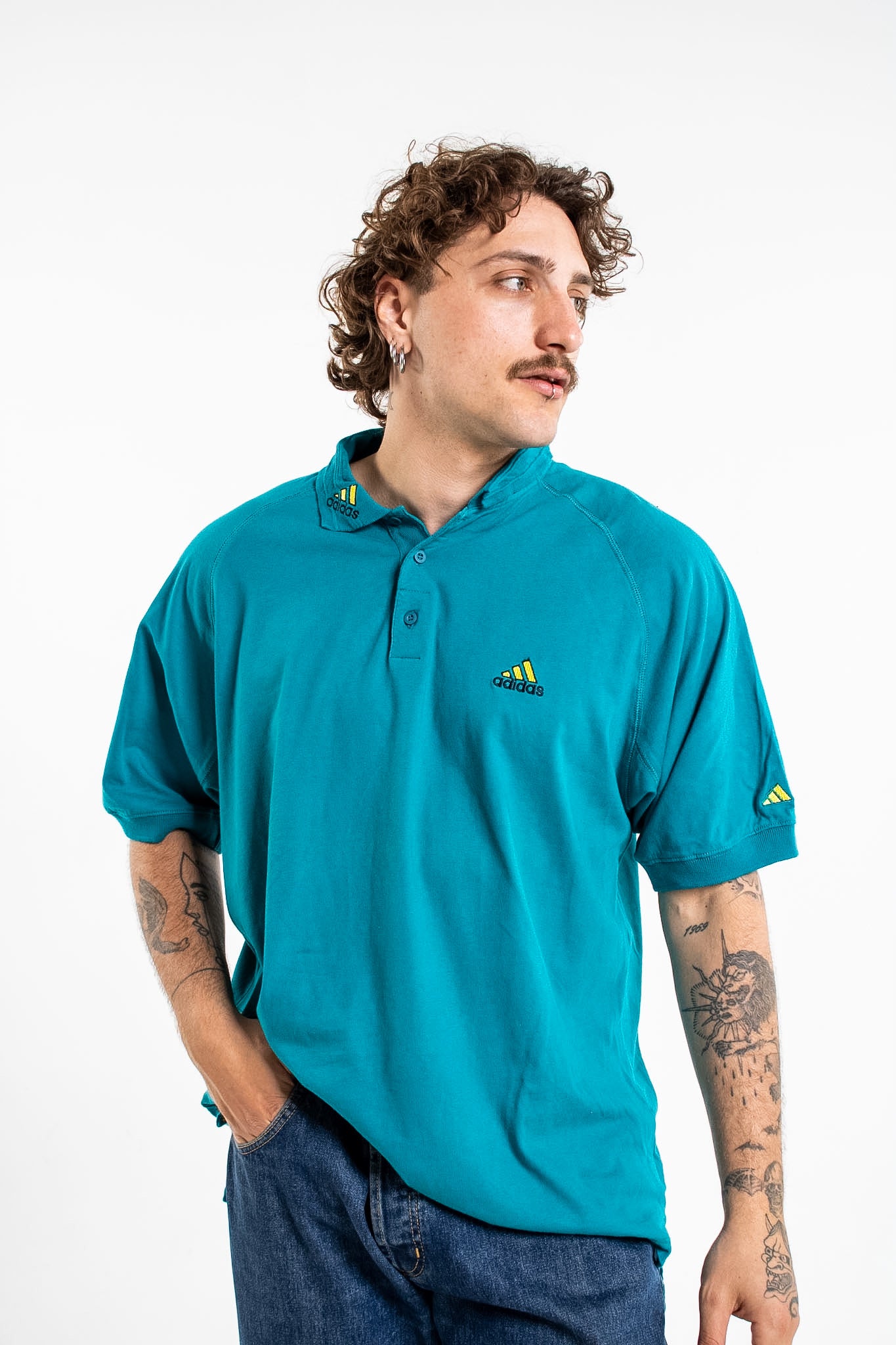 Adidas Vintage Polo T-shirt