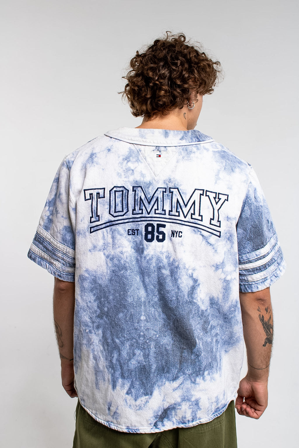 Tommy Hilfiger Tjcu Degrade Varsity Shirt