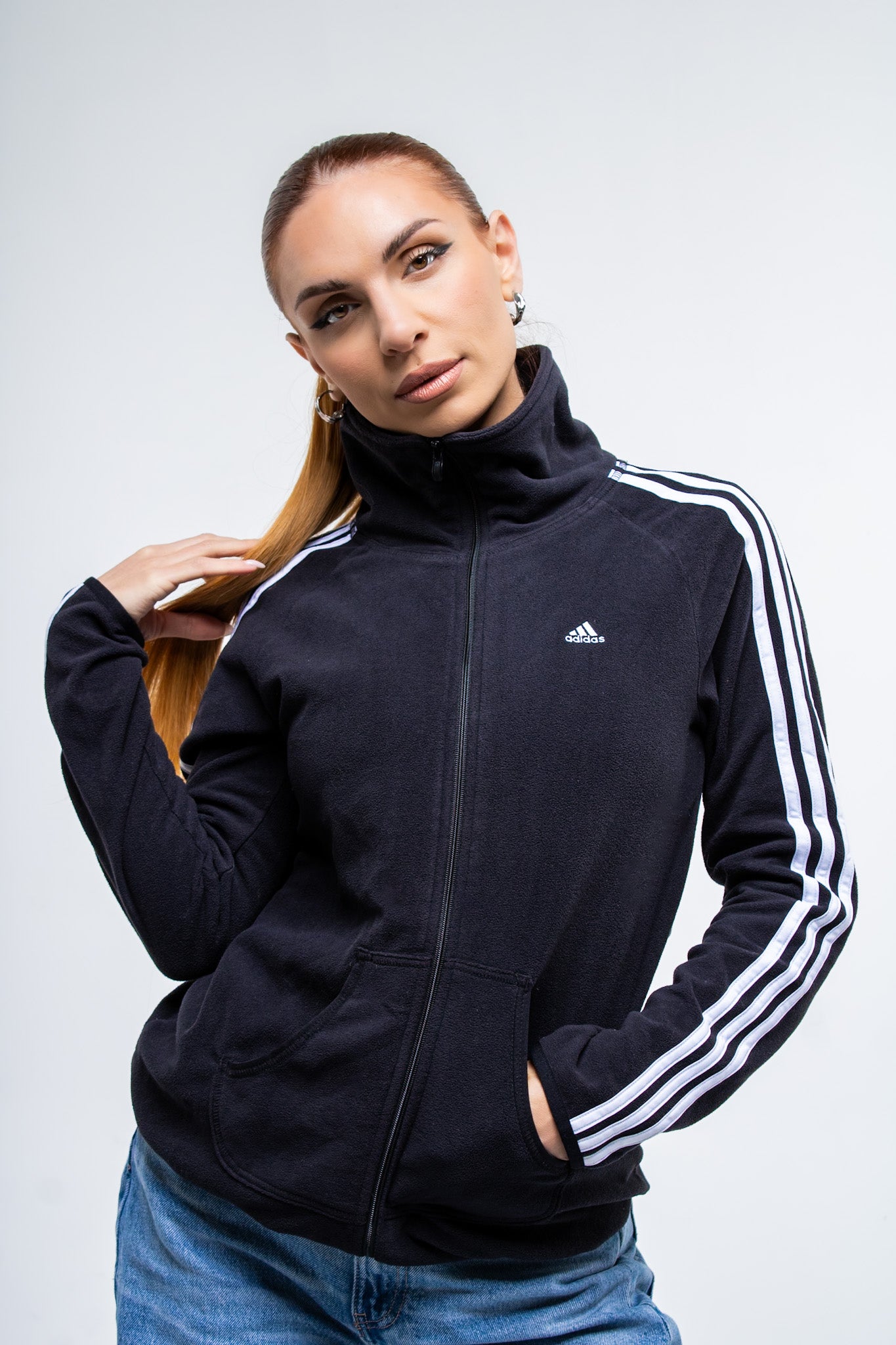 Fleece Adidas Jacket