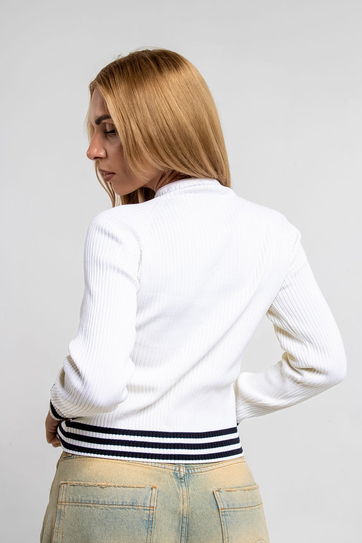 Y2K Adidas Ribbed Jacket