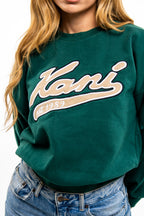Karl Kani cropped Sweatshirt