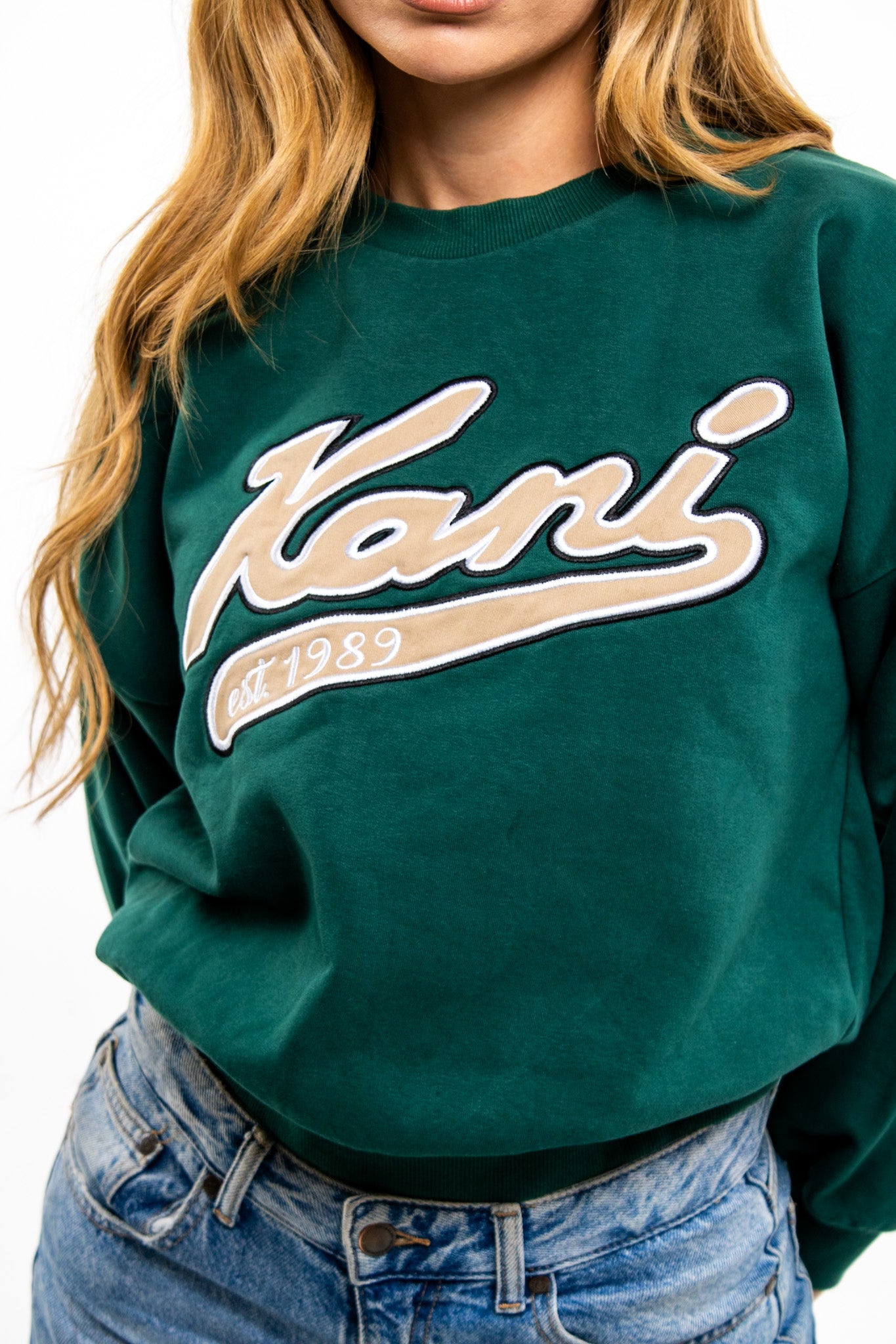 Karl Kani cropped Sweatshirt
