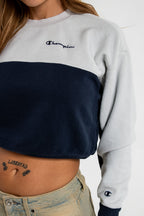 Champion Fleece Cropped Sweatshirt