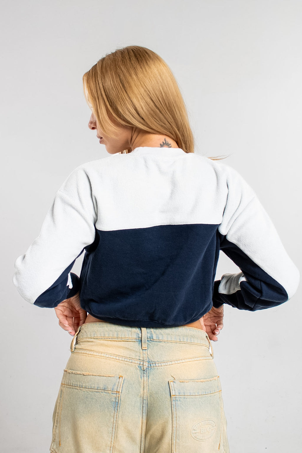 Champion Fleece Cropped Sweatshirt