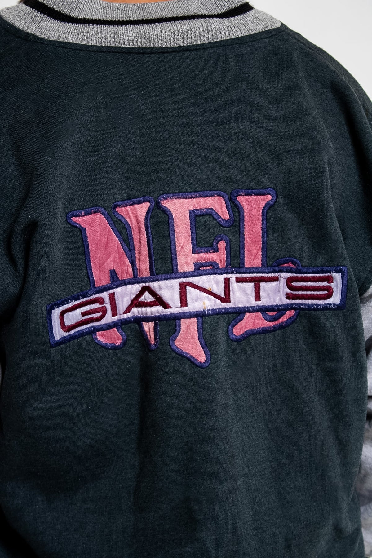 NFL Giants Vintage Bomber Jacket