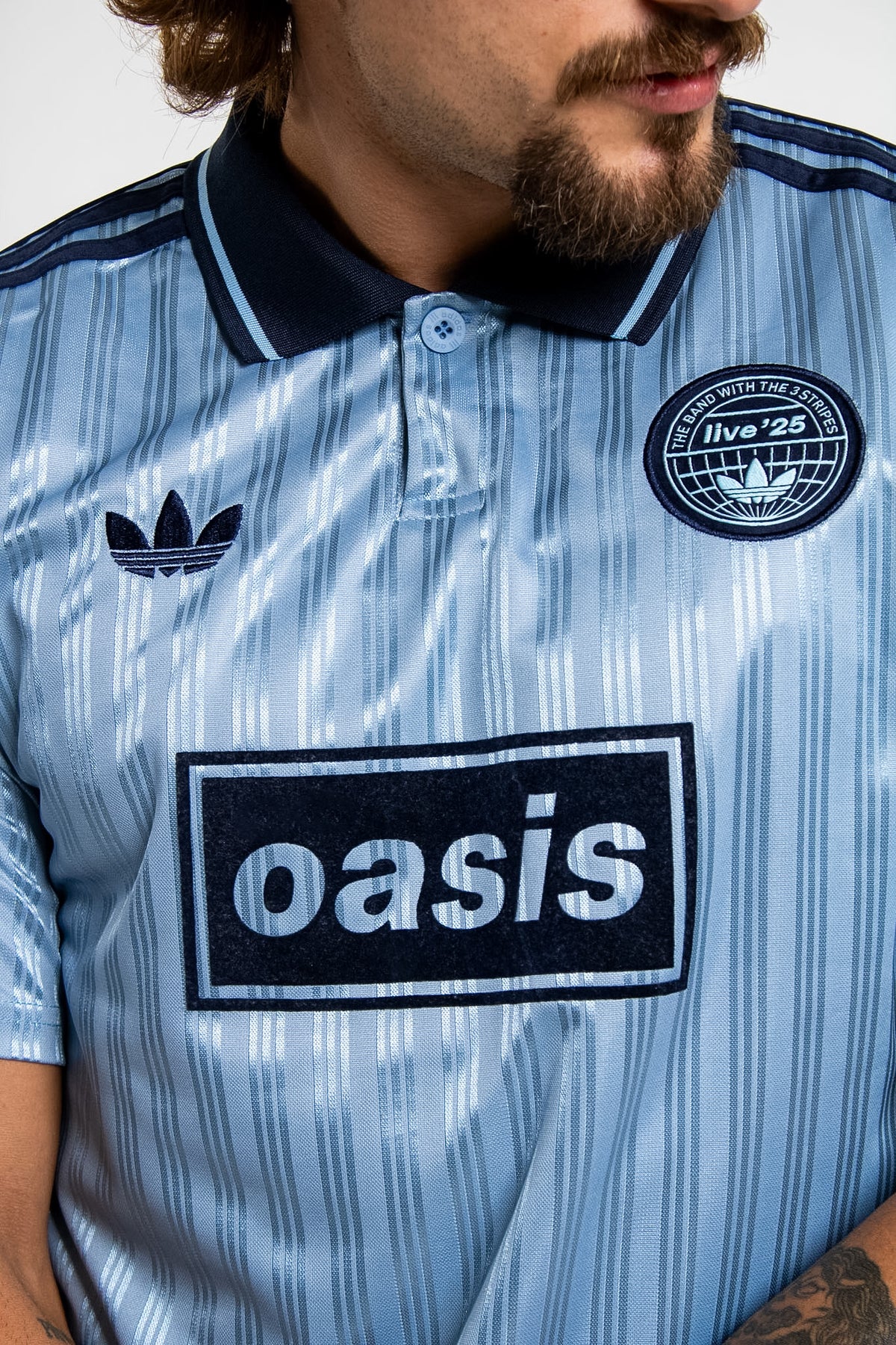 Adidas x Oasis Tour Jacquard Jersey
