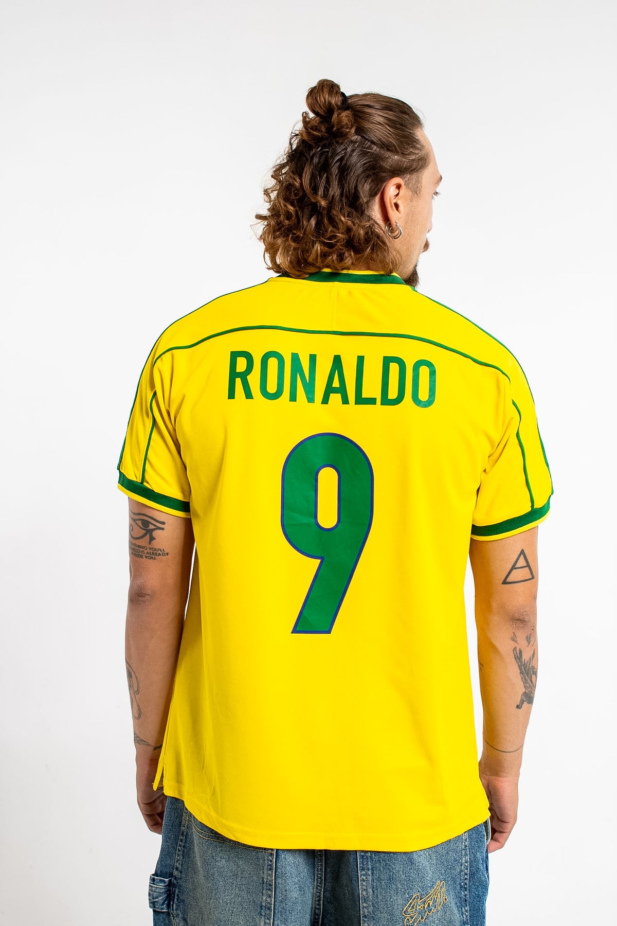 Brazil 1998 World Cup Ronaldo Jersey