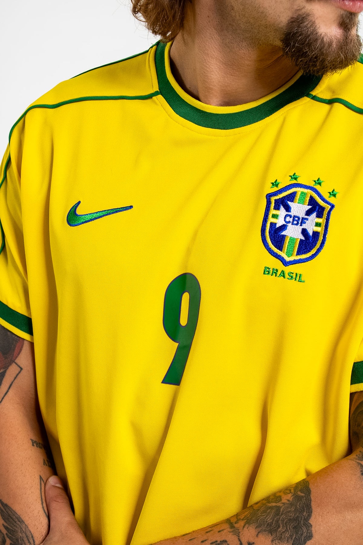 Brazil 1998 World Cup Ronaldo Jersey