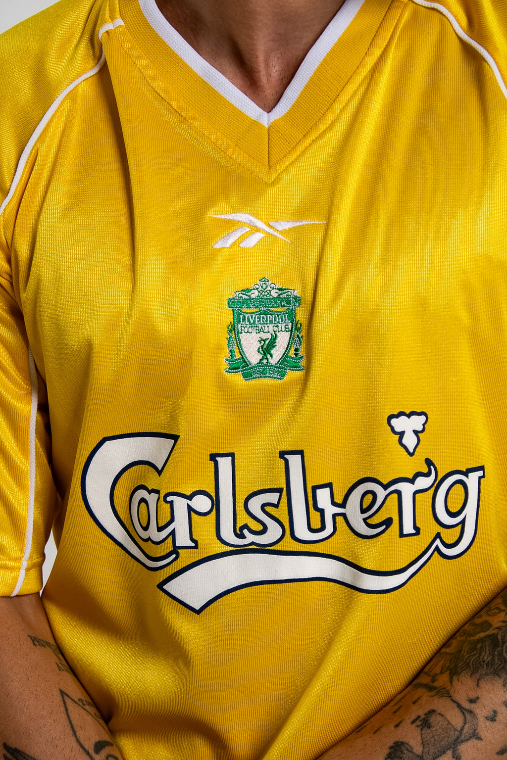 Vintage Reebok Liverpool F.C. Away Jersey - 2002/2003