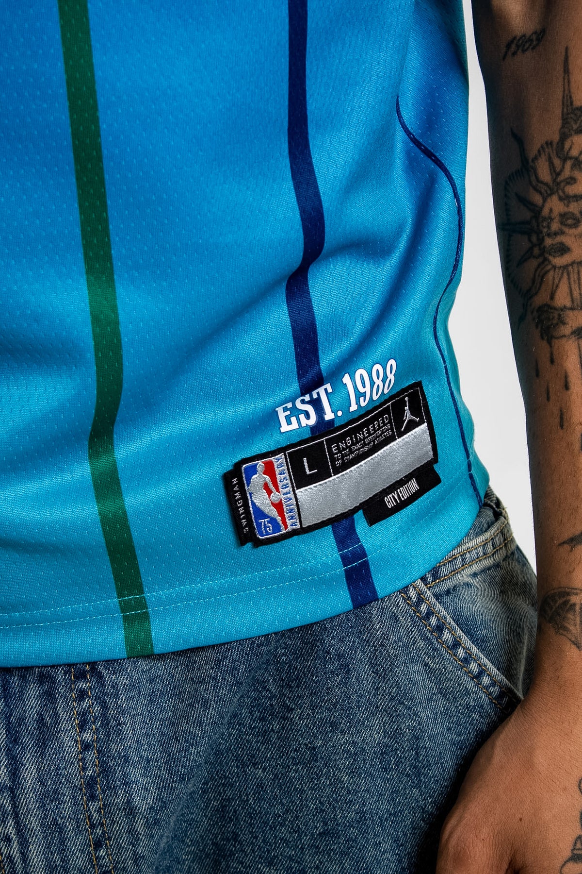 Nike Jordan NBA Charlotte Hornets City Jersey