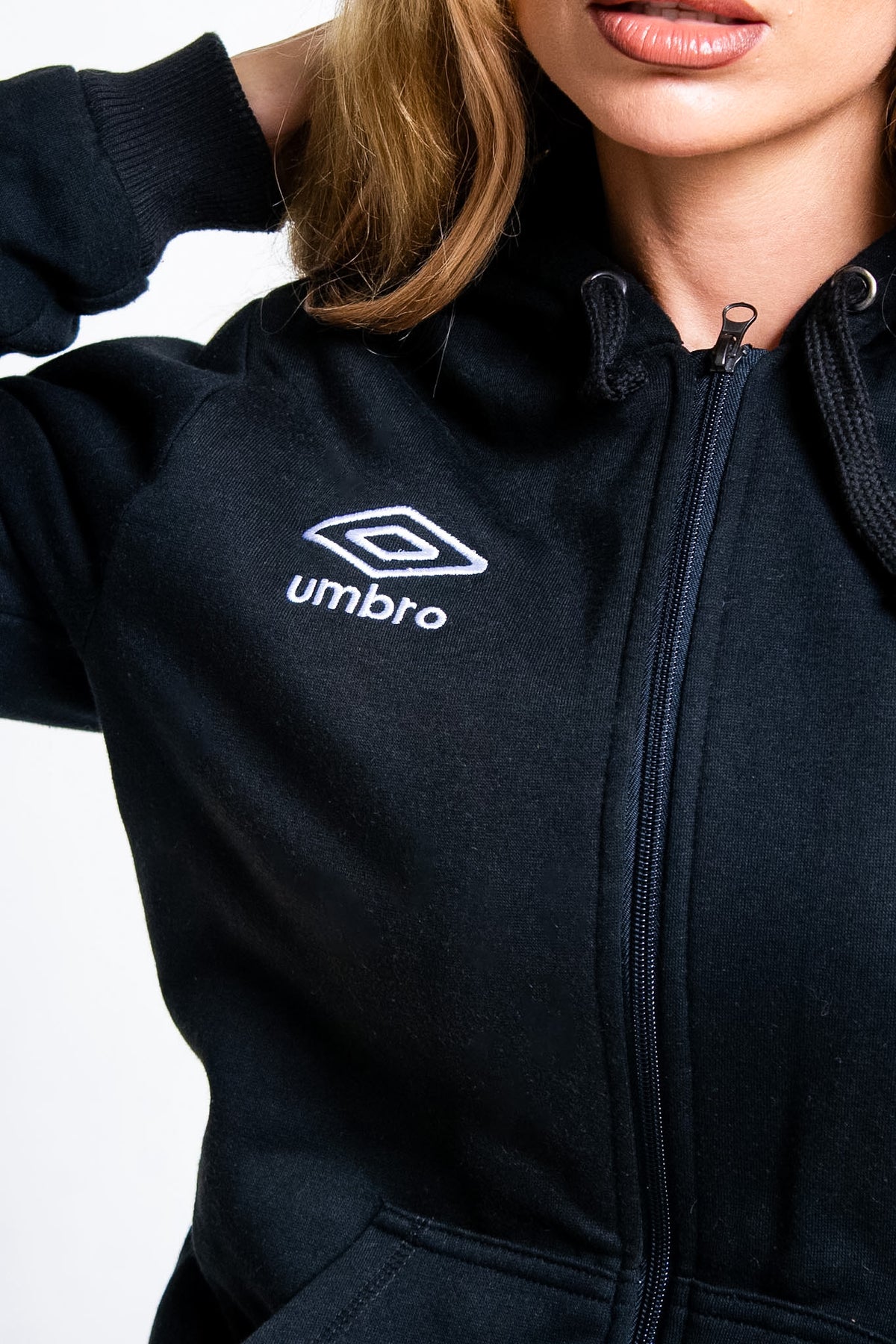 Umbro Lined Zip Hoodie Jacket