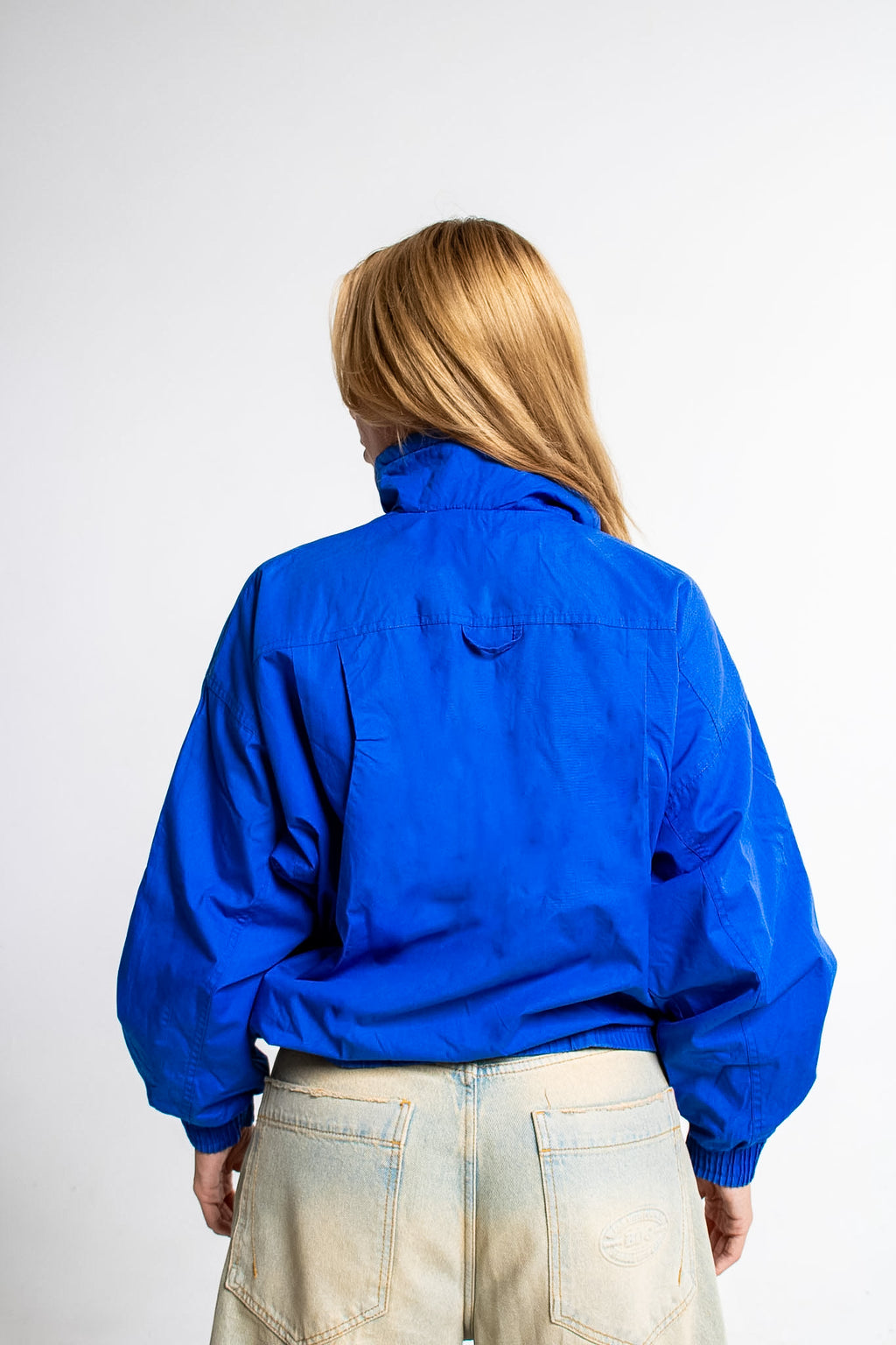 90s Adidas Terry-Lined Windbreaker Jacket