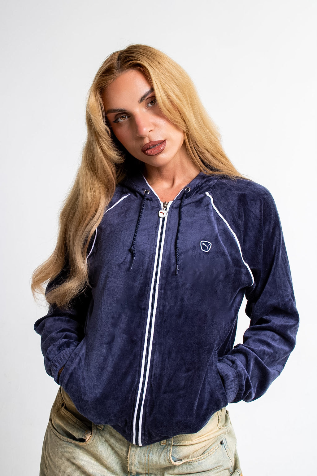 Y2K Puma Velvet Jacket