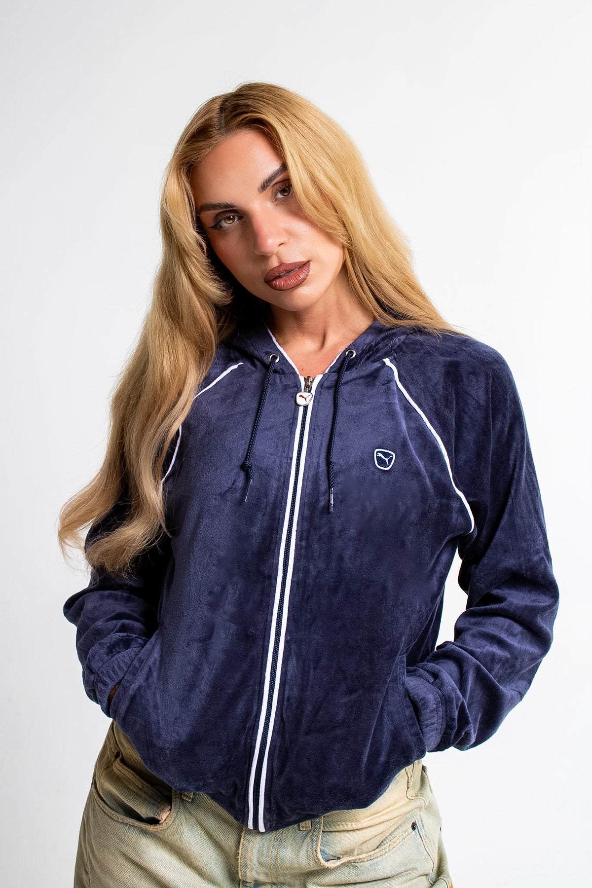 Y2K Puma Velvet Jacket