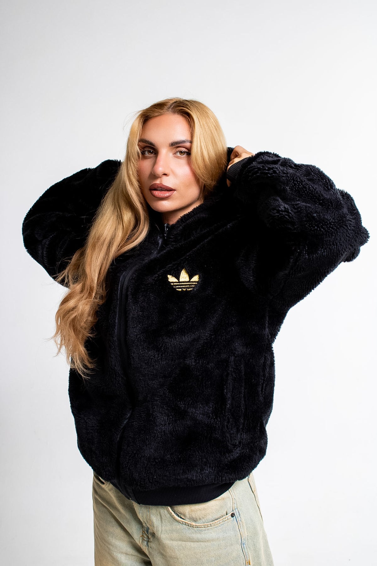 Y2K Adidas Double Wear Bear Jacket