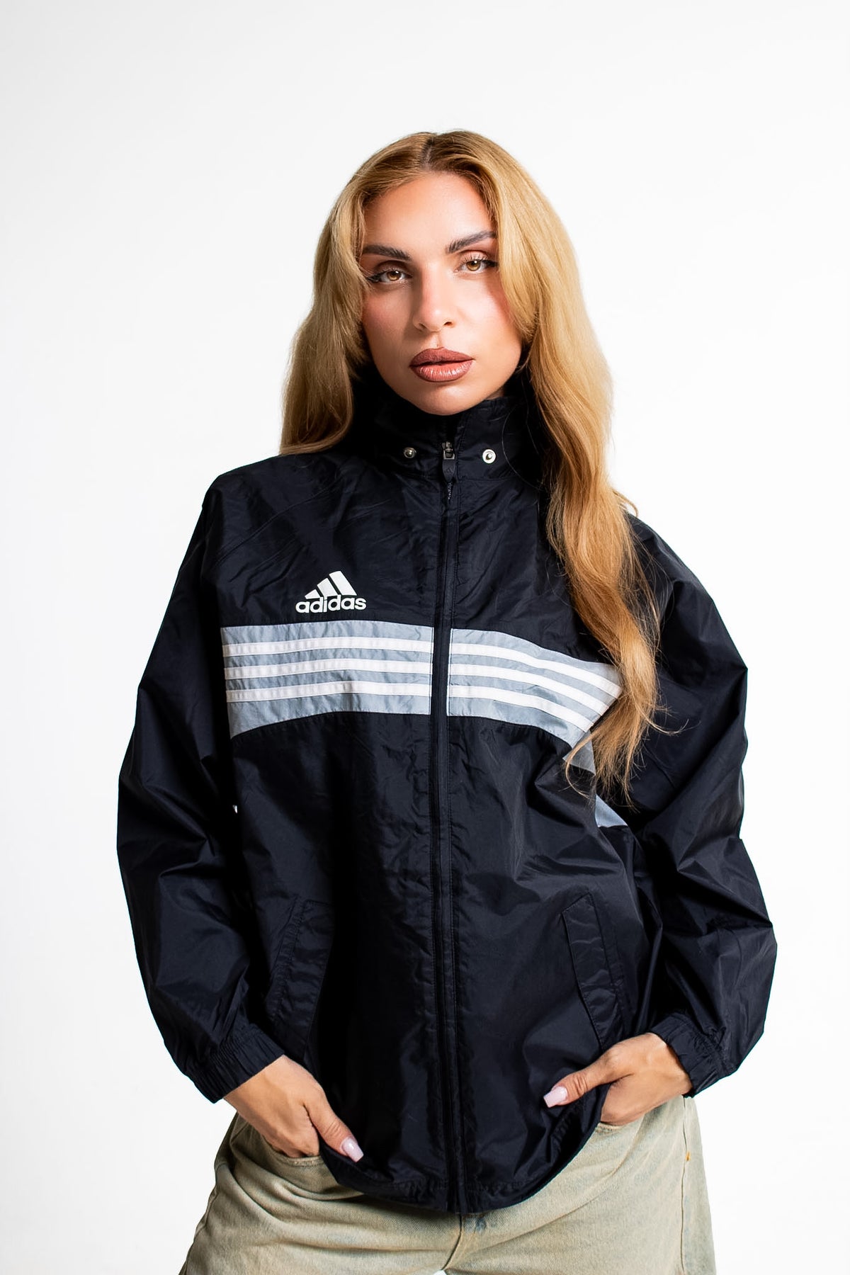 Y2K Adidas Windbreaker Jacket