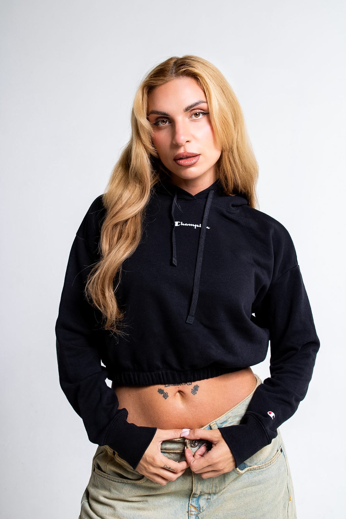 Champion Cropped Hoodie