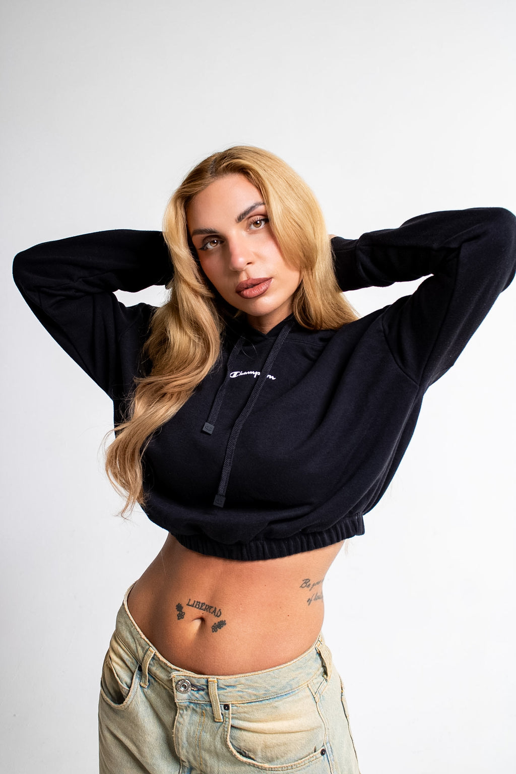 Champion Cropped Hoodie