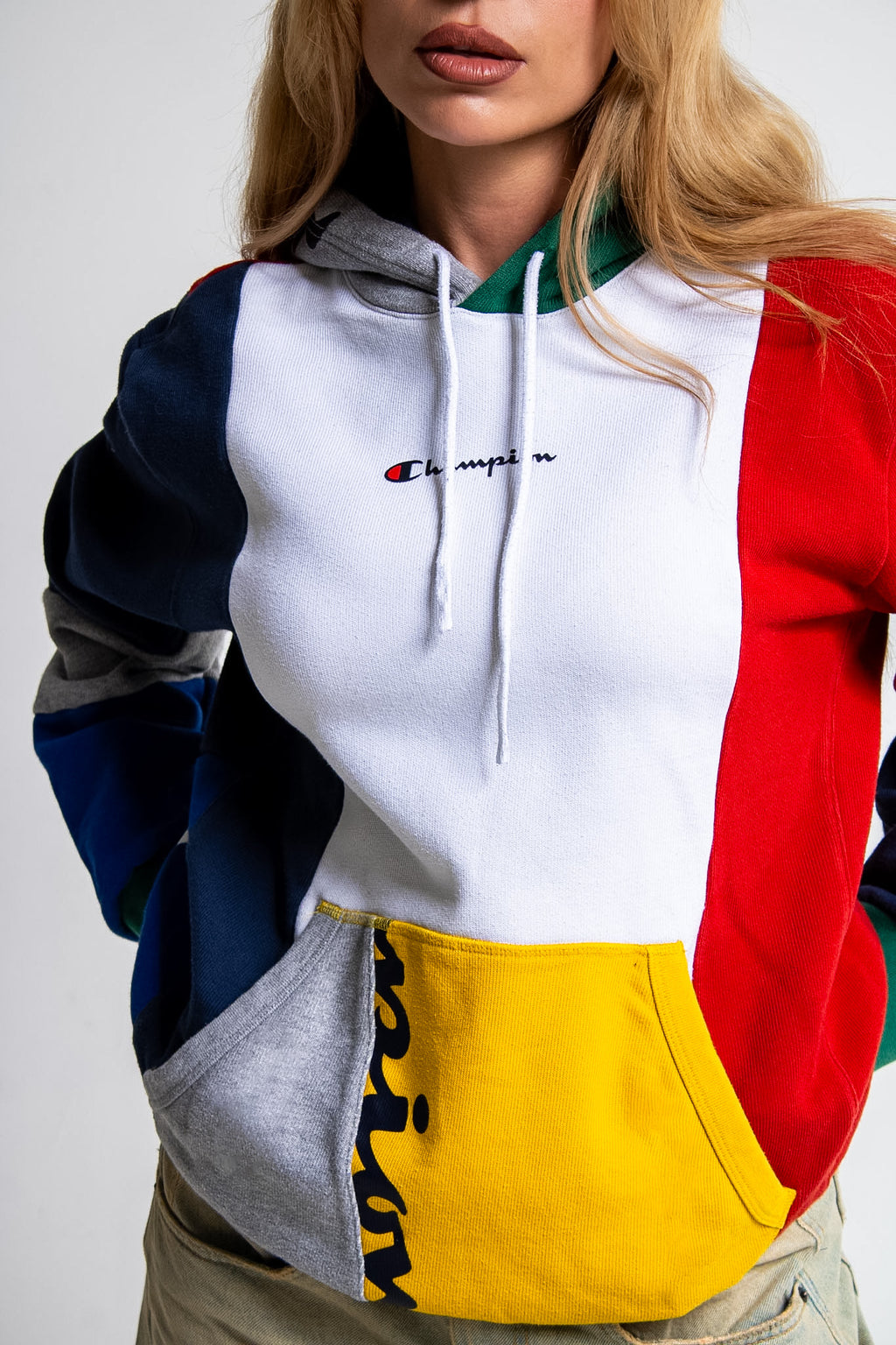 Champion Color-Block Hoodie