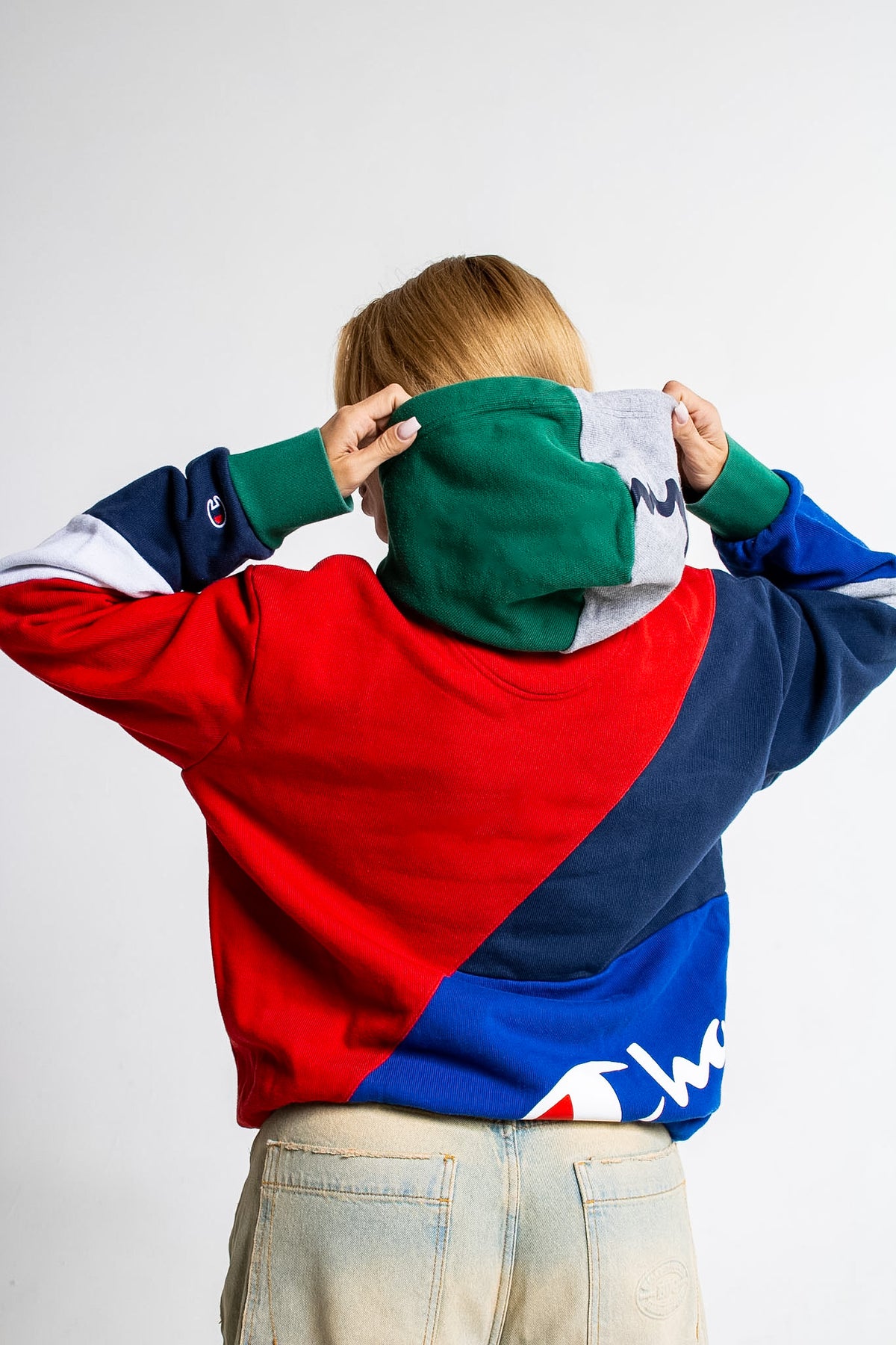Champion Color-Block Hoodie