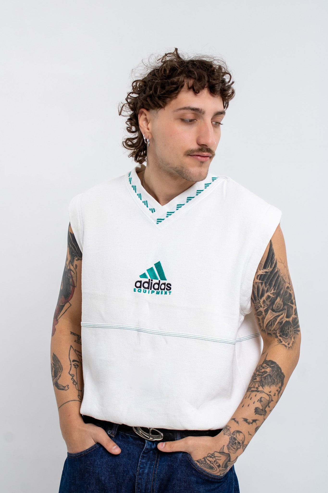 Adidas Vintage Vest Sweatshirt