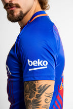 Retro Nike FC Barcelona 2017/2018 Home Jersey -Messi #10