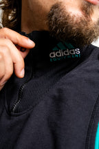 Ultra Rare Vintage 
Half-zip Sweatshirt -90s