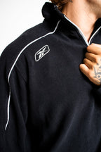 Y2K Reebok Half-zip Fleece Sweatshirt