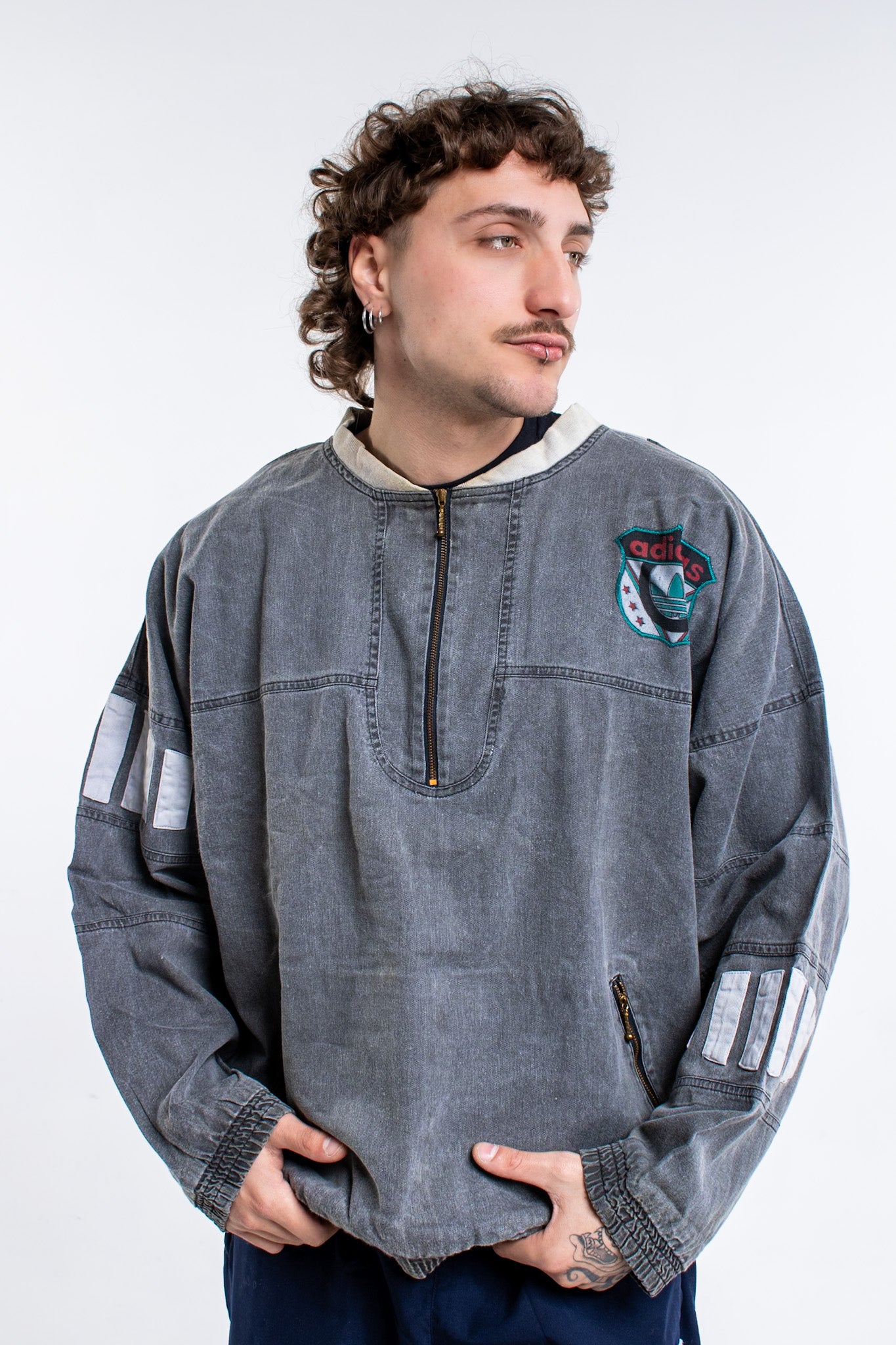 Adidas Vintage Half-Zip