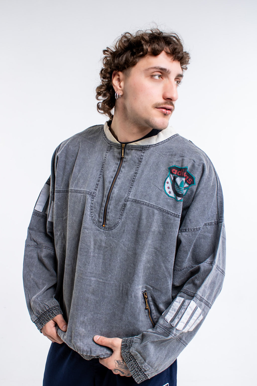 Adidas Vintage Half-Zip