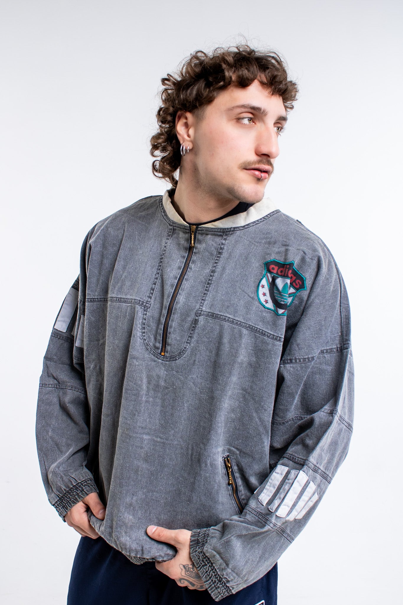 Adidas Vintage Half-Zip