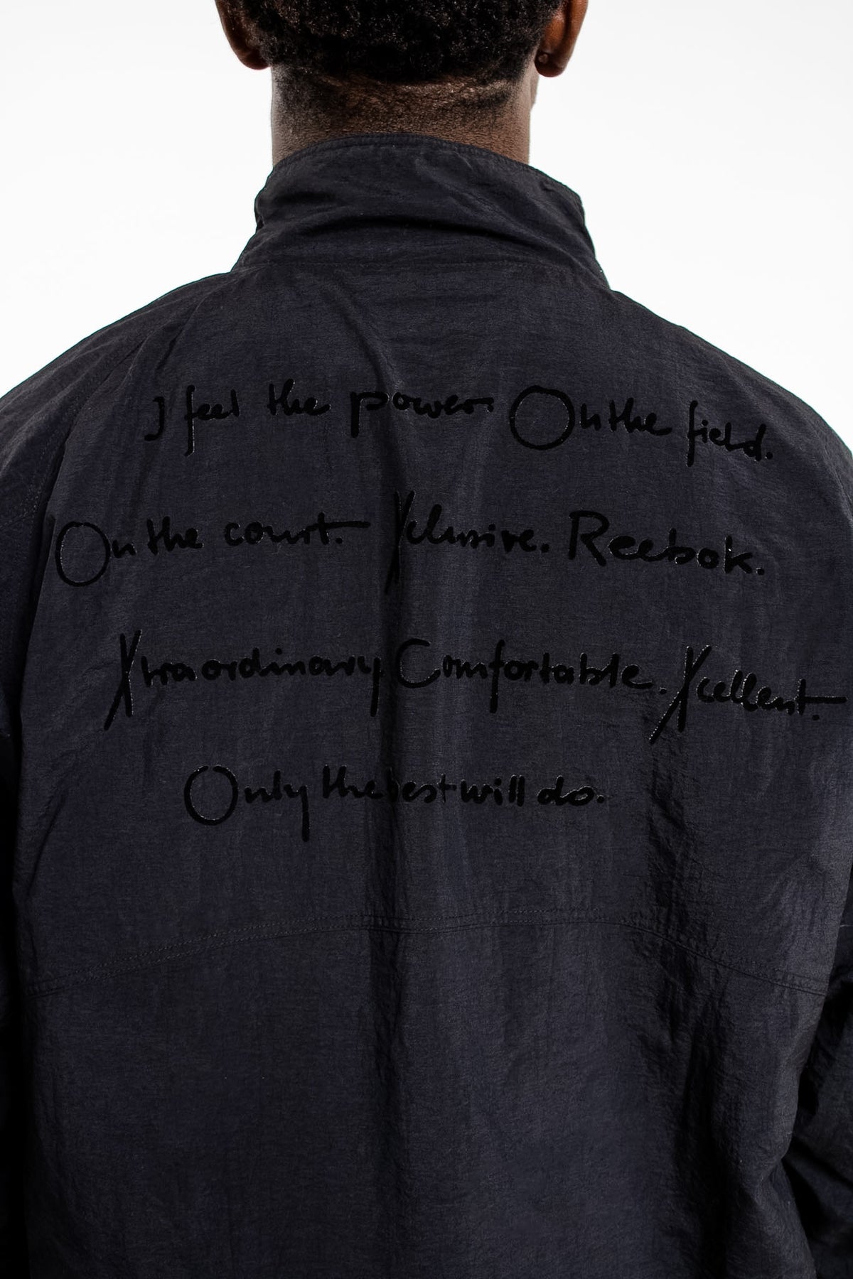 90s Ultra Rare Reebok Half-zip Jacket