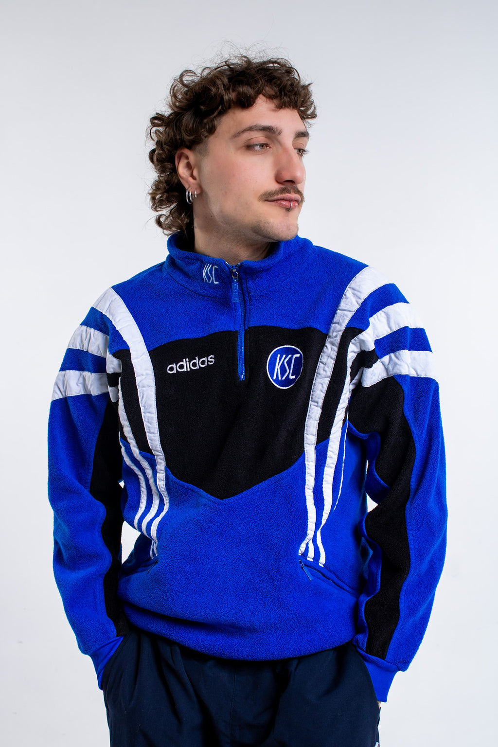 Adidas Vintage Fleece Half-zip