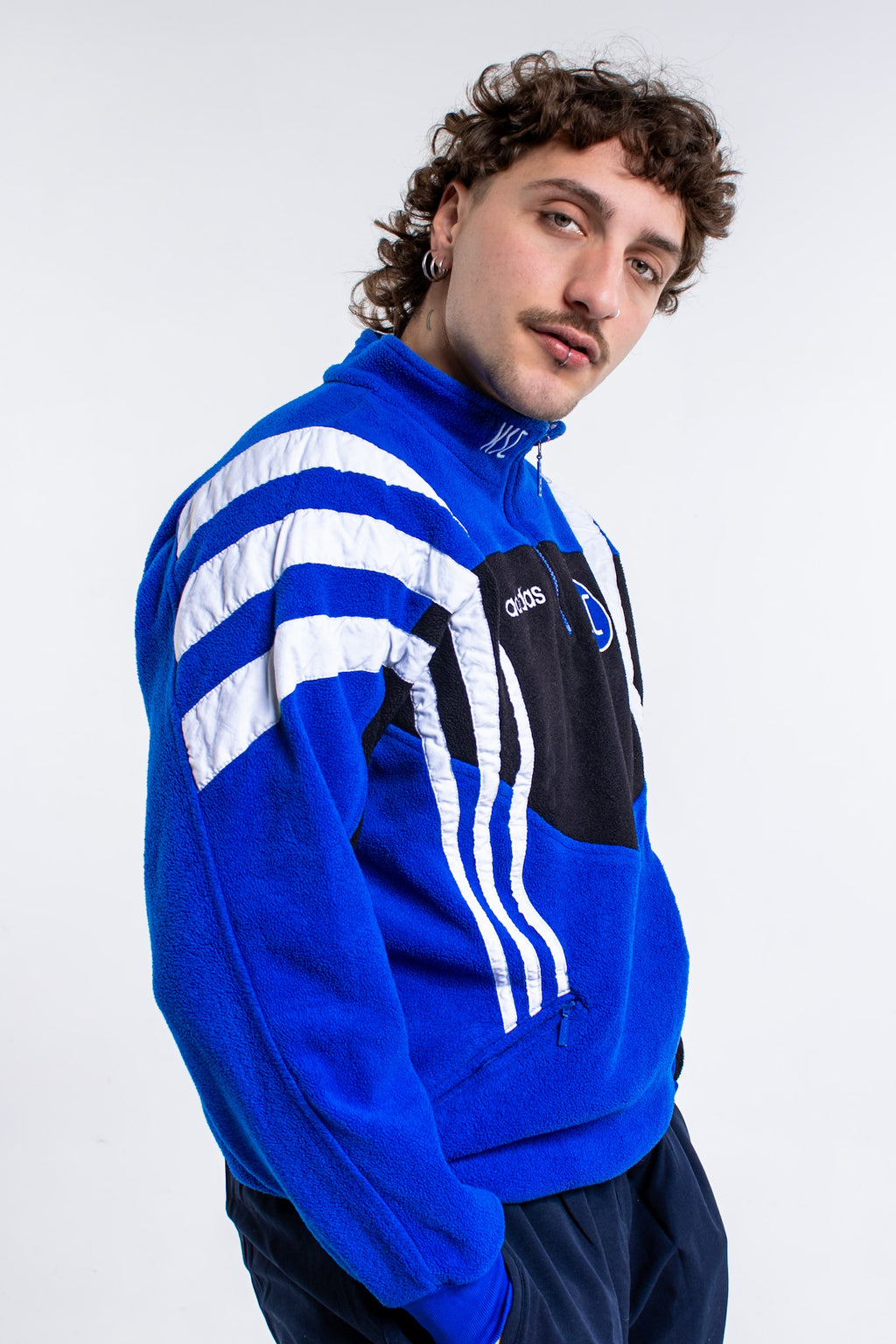 Adidas Vintage Fleece Half-zip