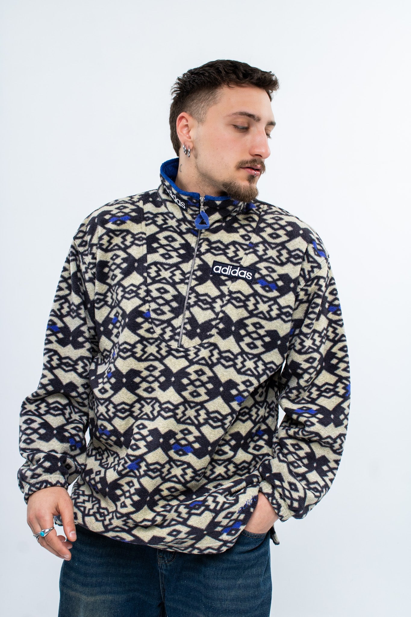 Adidas Fleece Half-Zip Jacket