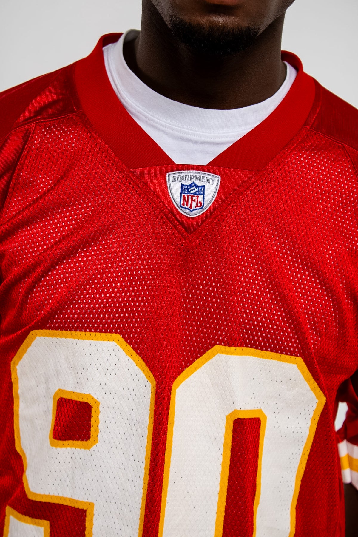 00s Reebok NFL Kansas City Chiefs Sims #90 Jersey