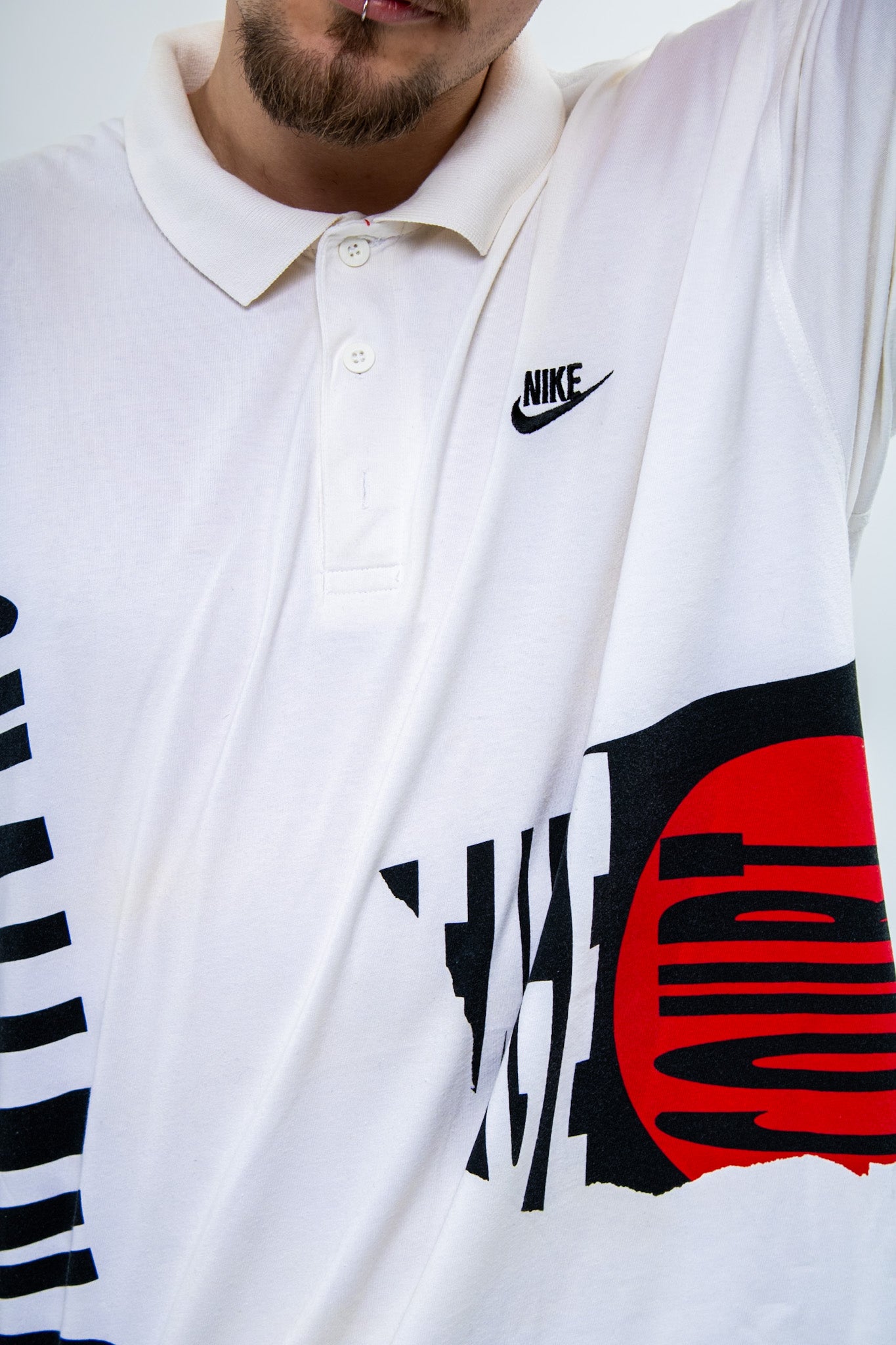 Polo Nike Challenge Court Agassi 90s Vintage