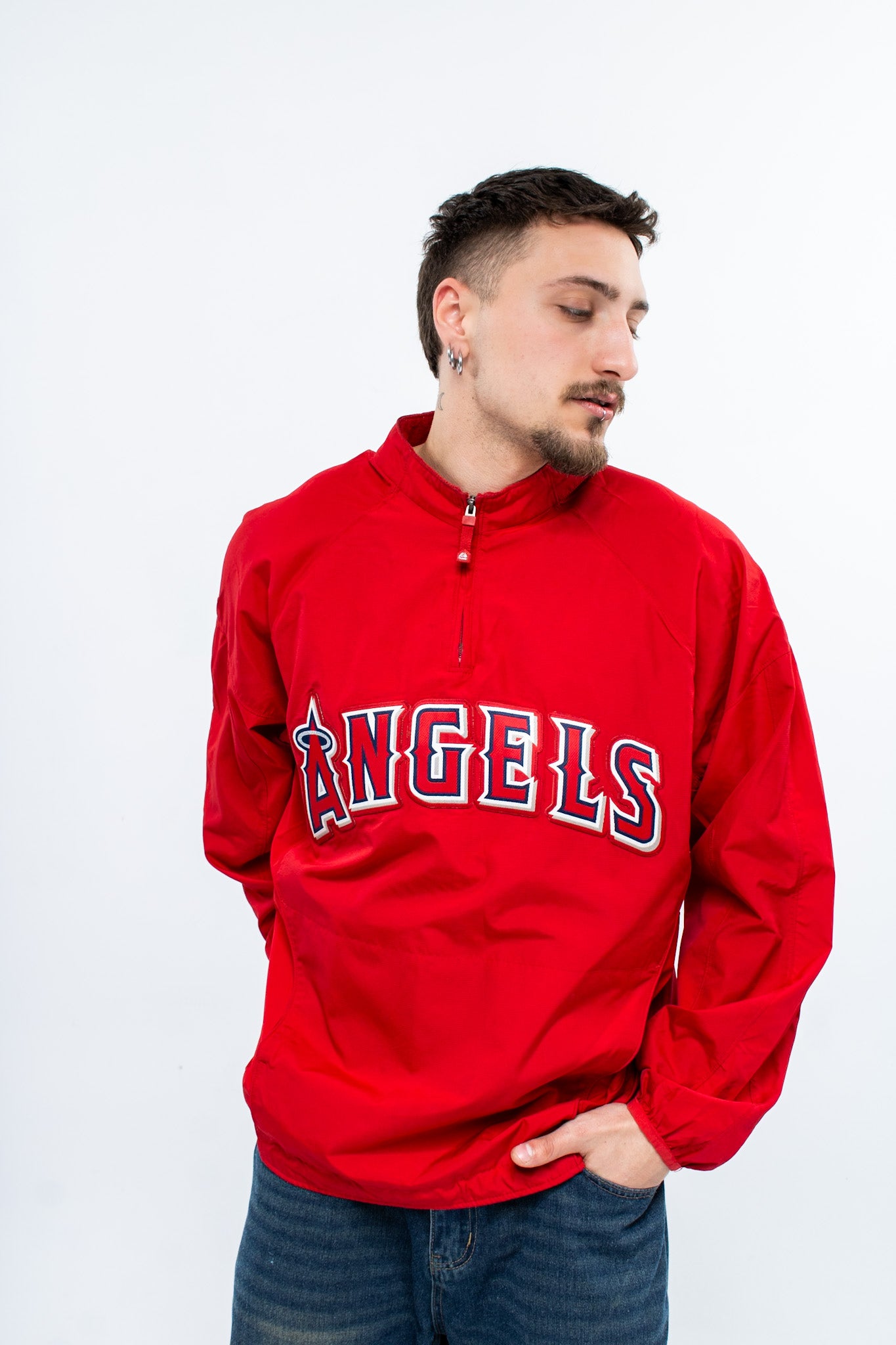 NHL Los Angeles Angels Windbreaker Sweatshirt