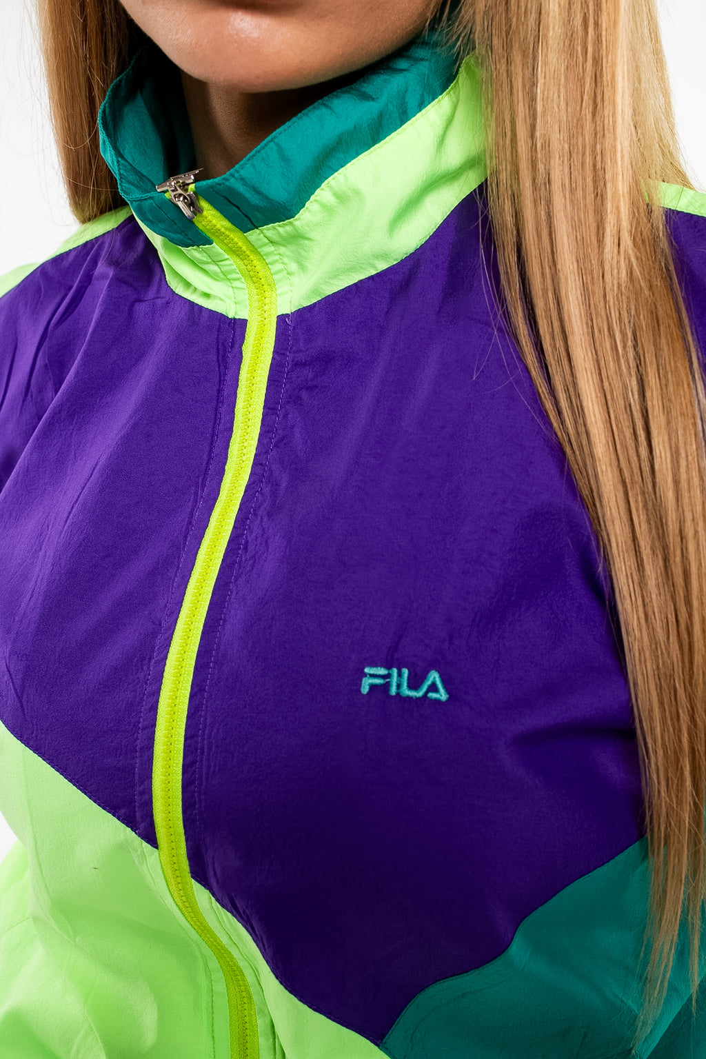 90s Fila Windbreaker Jacket