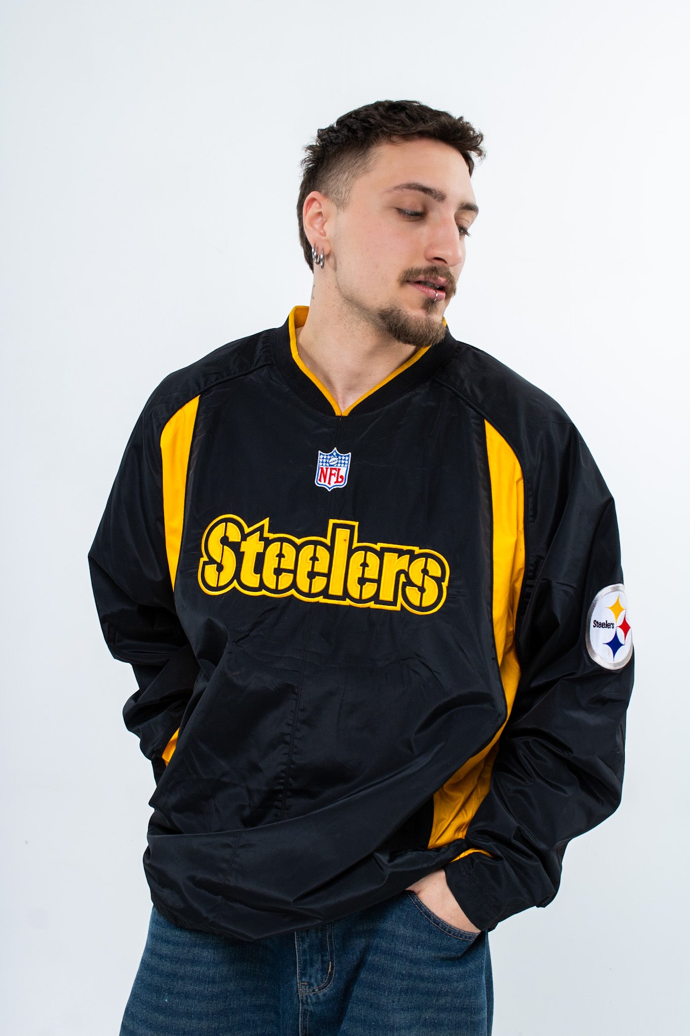 NFL Steelers Windbreaker Sweatshirt