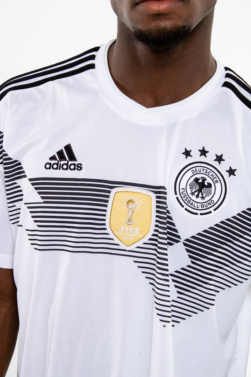 Adidas Germany 2018 World Cup Training Jersey – Official Mercedes-Benz Sponsor Shirt