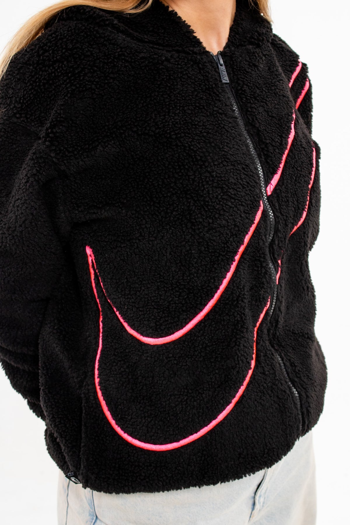 Nike Sportswear Oversized Faux Fur  Jacket