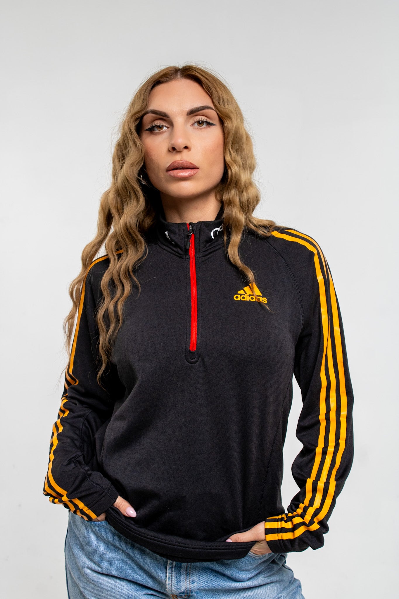 Adidas Audi half-zip