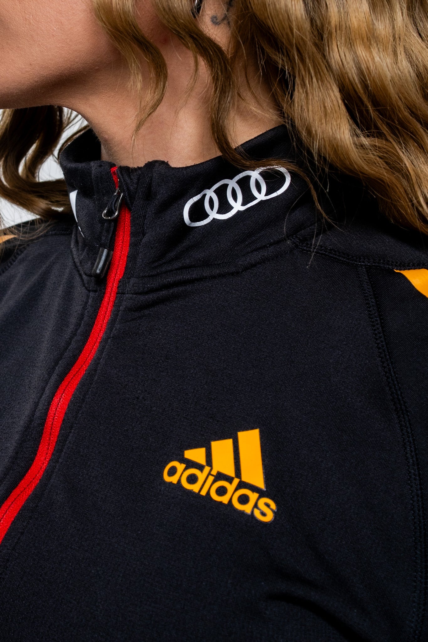 Adidas Audi half-zip